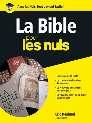 cover image of La Bible Pour les Nuls